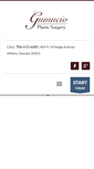 Mobile Screenshot of gumucioplasticsurgery.com